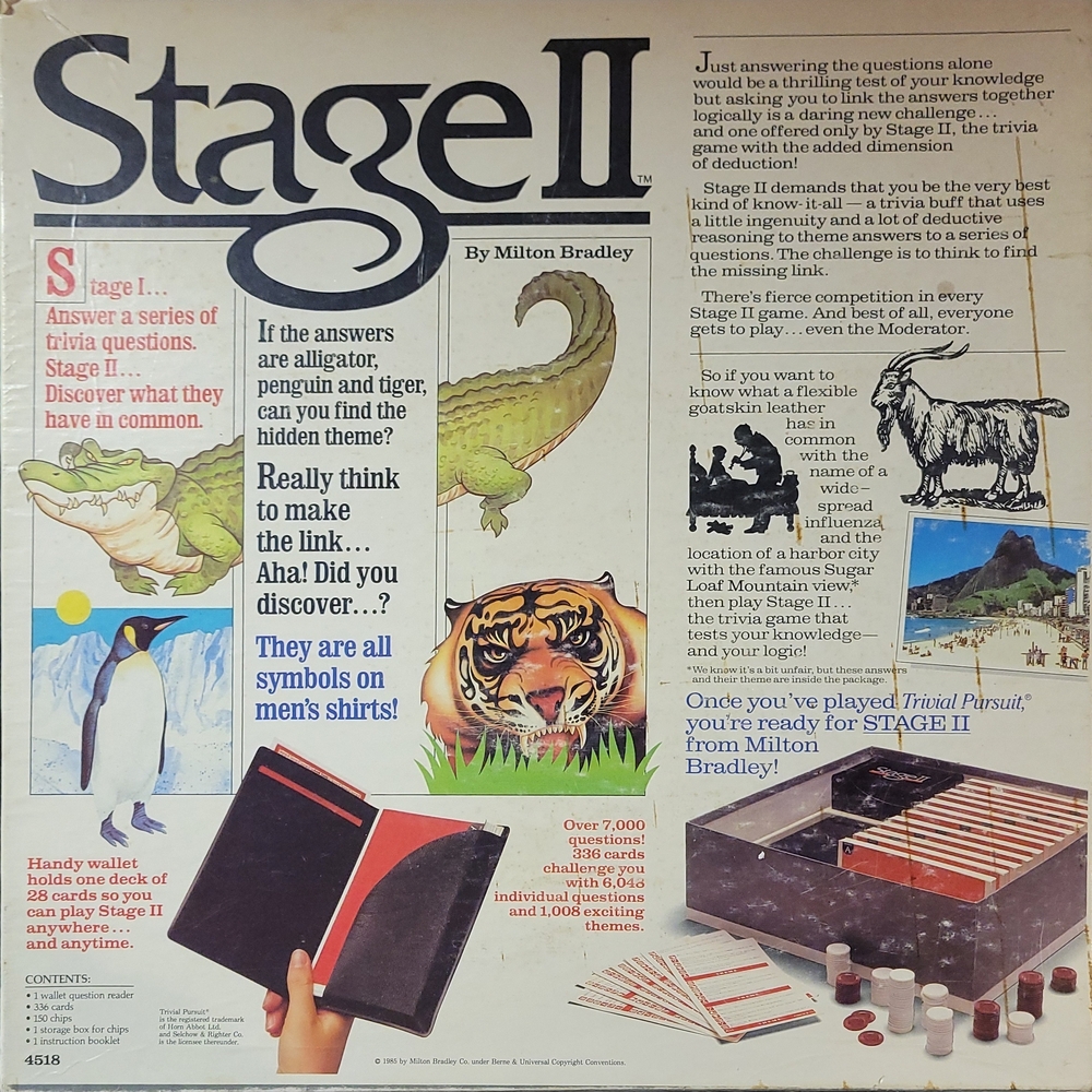 Stage II Trivia Game - Picture 8 of 8